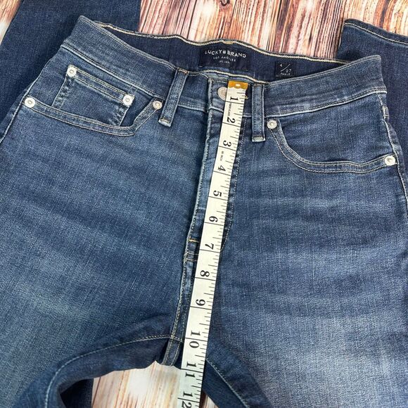 Lucky Brand BRIDGETTE SKINNY Jeans Womens Size 4/27 Ankle Blue Denim Pants 26x26 - Picture 5 of 12